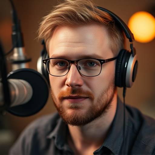Portrait of Jasper Thorne, Audio Technician and Podcast Specialist